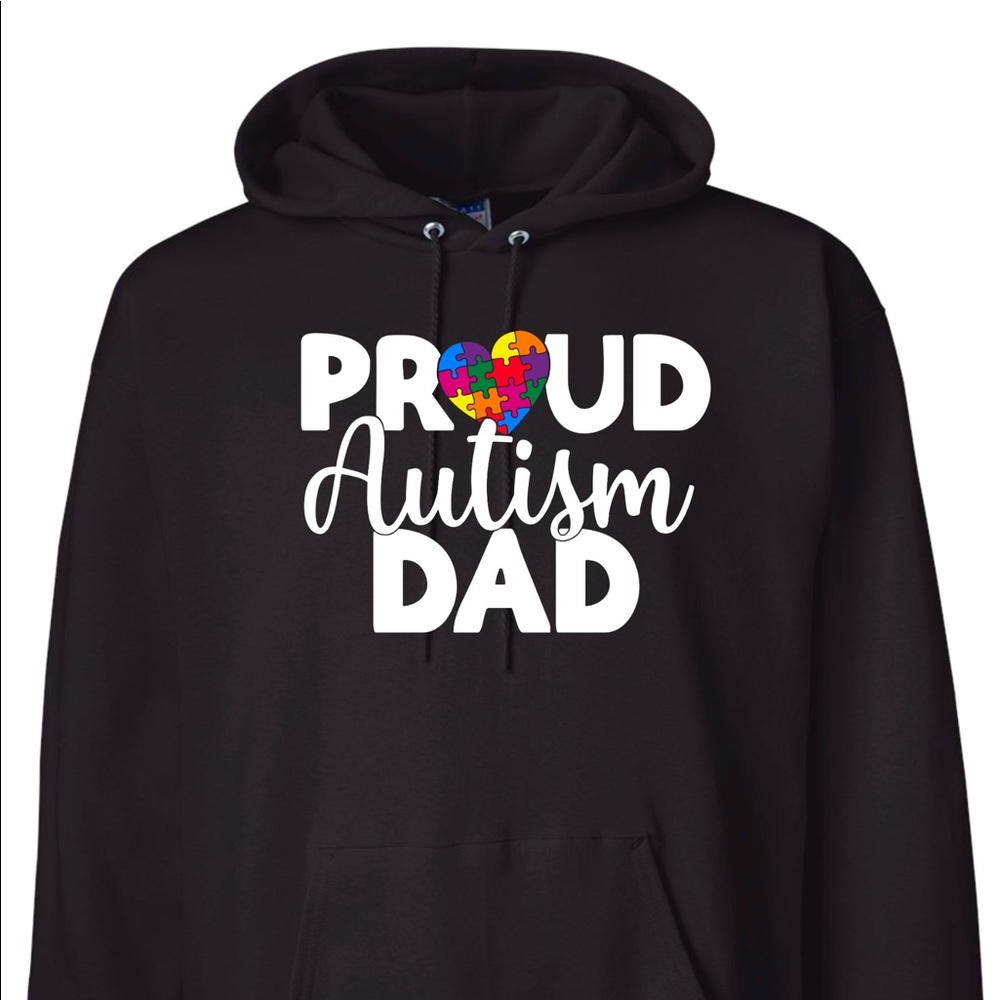 Proud Autism Dad Hoodie
